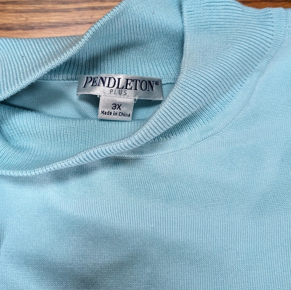Pendleton Long-Sleeve Mock Turtleneck Sweater - Picture 2 of 2